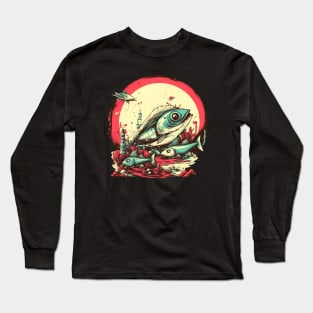 Fish alarm Long Sleeve T-Shirt